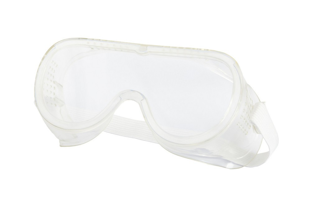 Очки закрытые MASTERTOOL ПАНОРАМА оправа силикон вентиляционные отверстия l класс прозрачные 82-0100 Харьков - изображение 1