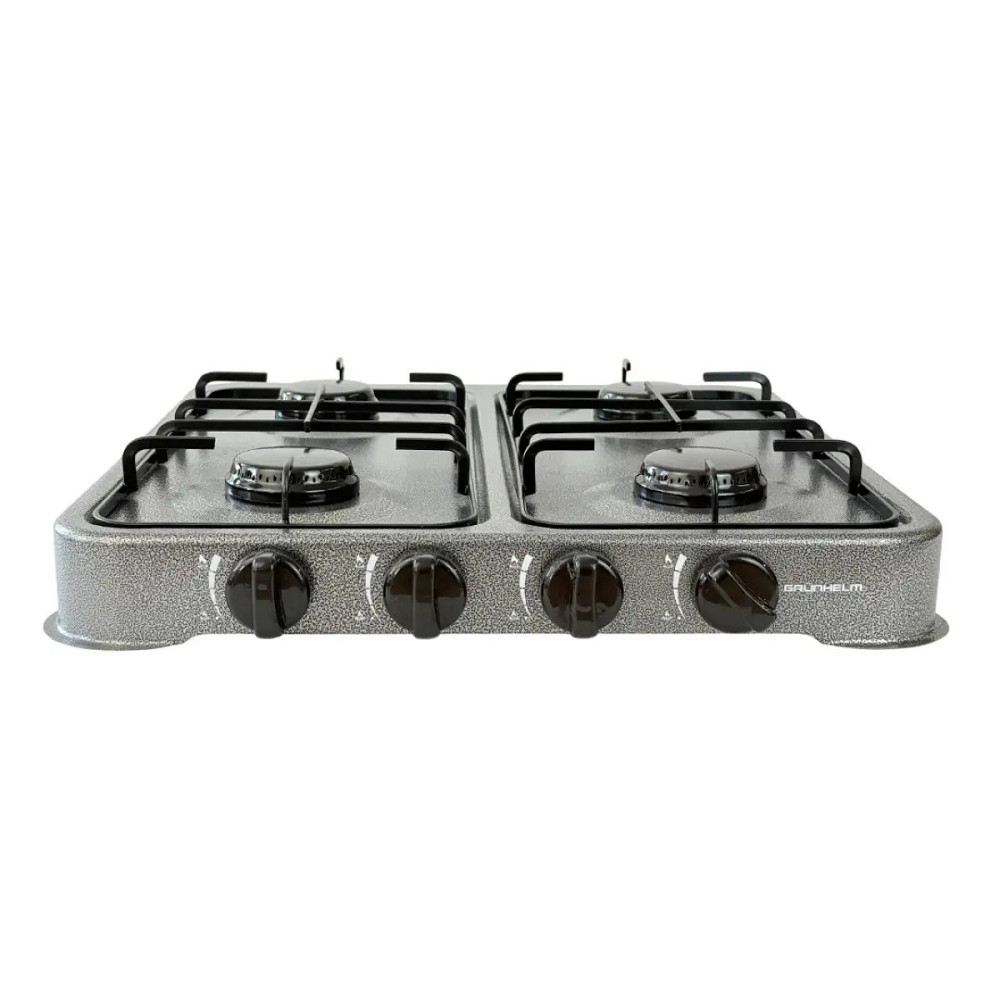 Плита газовая Grunhelm GGP-4444 8800 Вт серая Київ - зображення 4