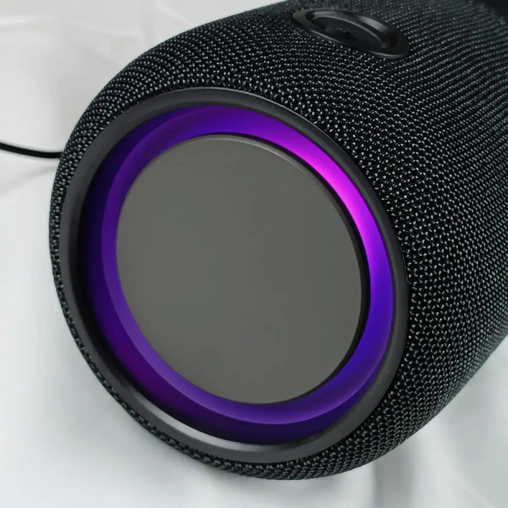 Портативная колонка Grunhelm GW-321-BL 14 Вт черная Київ - зображення 7