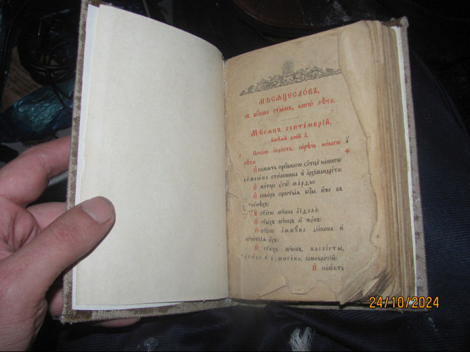 Как говорится "Вовни" 6 октября Страда закончилась, ветхий сё Завет 1902г. Донецьк - зображення 11