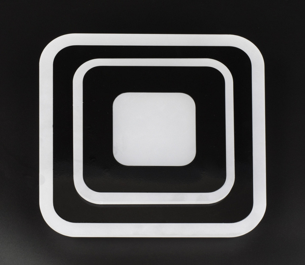 Світильник стельовий LED 2234/300-bk Чорний 4х30х30 см. Київ - зображення 1