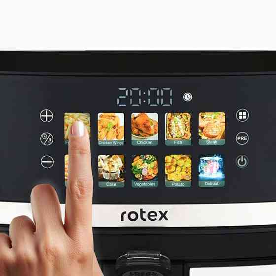 Мультипечь Rotex Up DownFry ROM990-XXL 2000 Вт 9.5 л серебристая Киев