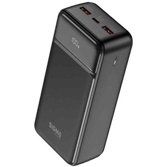 Power Bank Sigma X-Power 30000mAh Black (SI30A4QL) Харьков