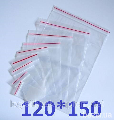 Пакет Зиплок 120x150 Харків - зображення 2