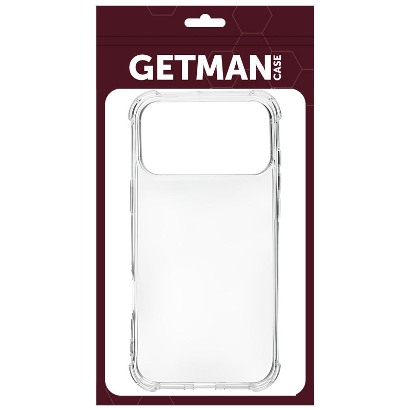 TPU чехол GETMAN Ease logo усиленные углы для Apple iPhone 17 Pro Max / 18 Pro Max (6.9") Херсон - изображение 8