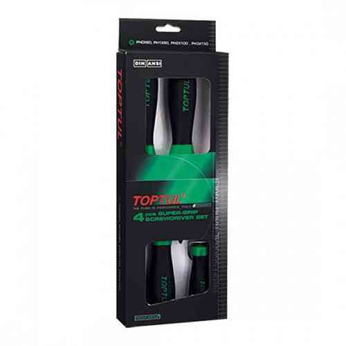 Набор крестовых отверток TOPTUL 4 ед. GAAE0401 Харьков