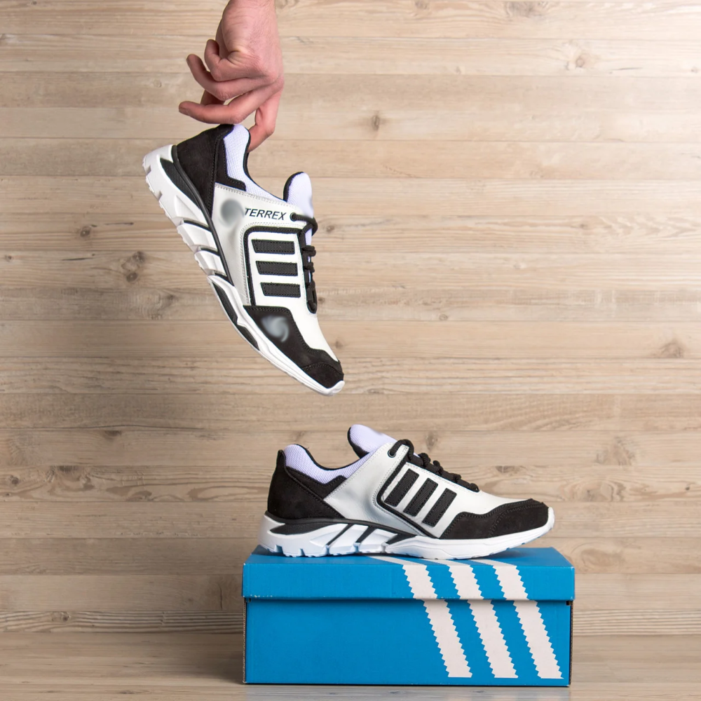 Мужские кожаные кроссовки Terrex White Київ - зображення 5