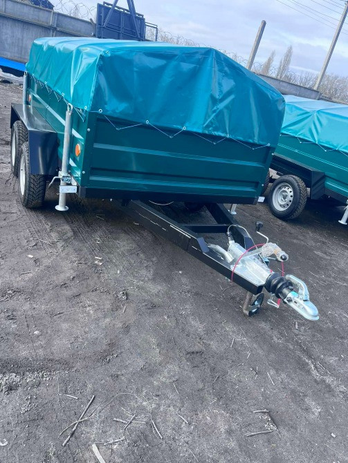 Двовісний причіп гальмівний під кат.ВЕ "Дніпро-250х150х50" Новые Санжары - изображение 1