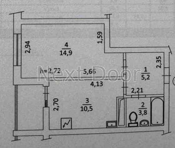 продажа 1-к квартира Киев, Оболонский, 42000 $ Київ