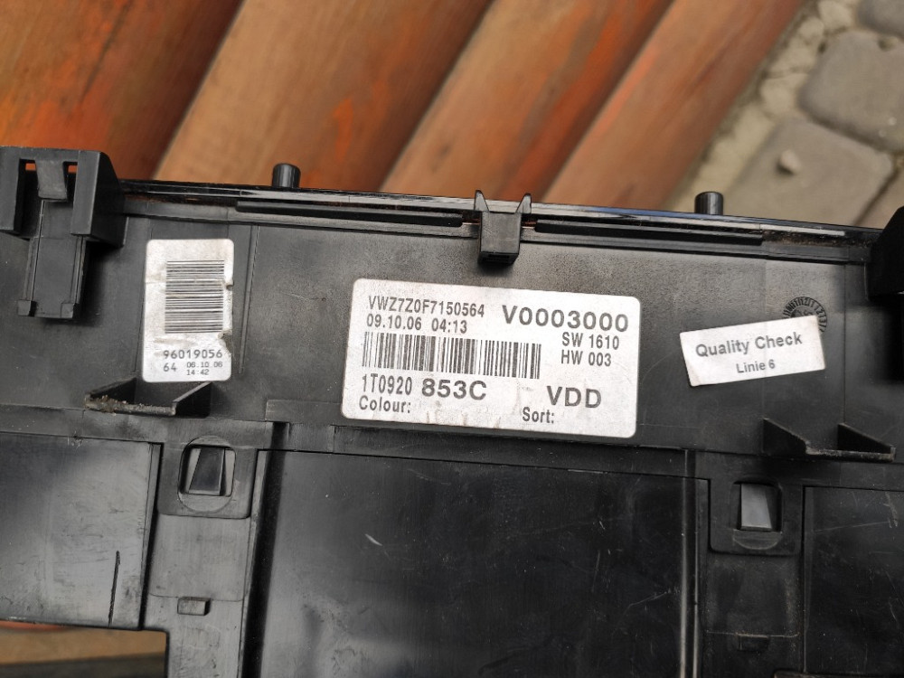 Панель приборов (спидометр) VW Caddy 2004-2010 (1T0920853C) Ковель - зображення 4