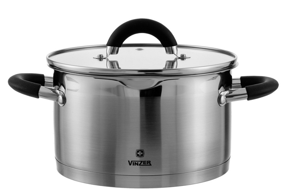 Каструля Vinzer Progresso VZ-50055 24 см 5.9 л Киев - изображение 1