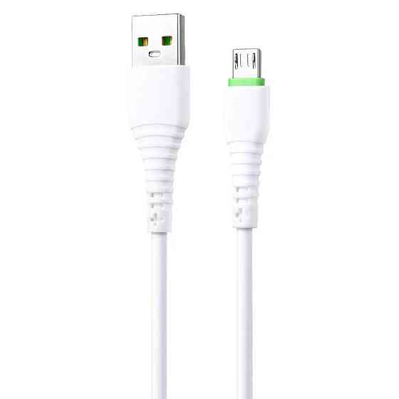 Кабель USB Grunhelm Micro USB GMC-01MW 1 м белый Київ