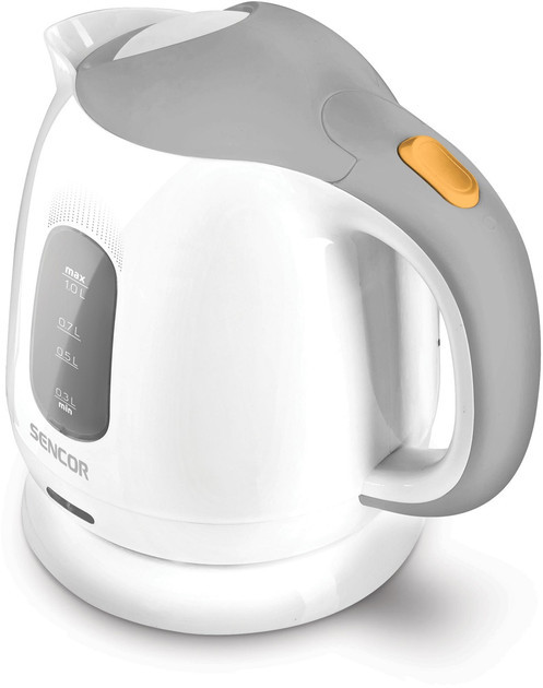 Электрочайник Sencor SWK 1100WH 1 л белый с серым Київ - зображення 7