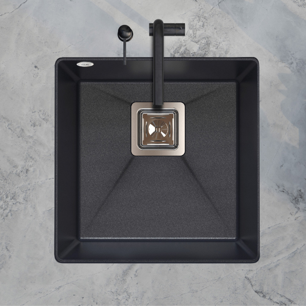 Мийка кухонна гранітна ARGON 1KBO.50 Хмельницький - зображення 4