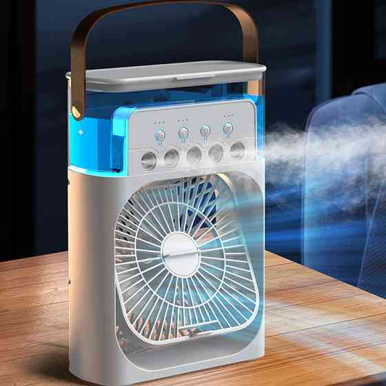 Уценка Настольный вентилятор Spray Fan-B 2in1 с регулировкой угла наклона и водяным охлаждением Херсон