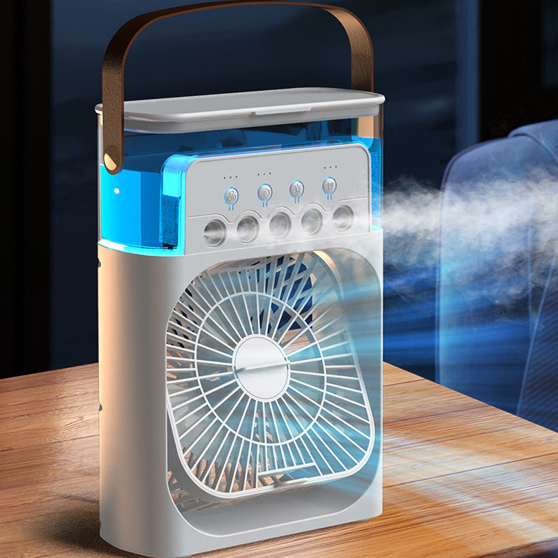 Уценка Настольный вентилятор Spray Fan-B 2in1 с регулировкой угла наклона и водяным охлаждением Херсон - зображення 2