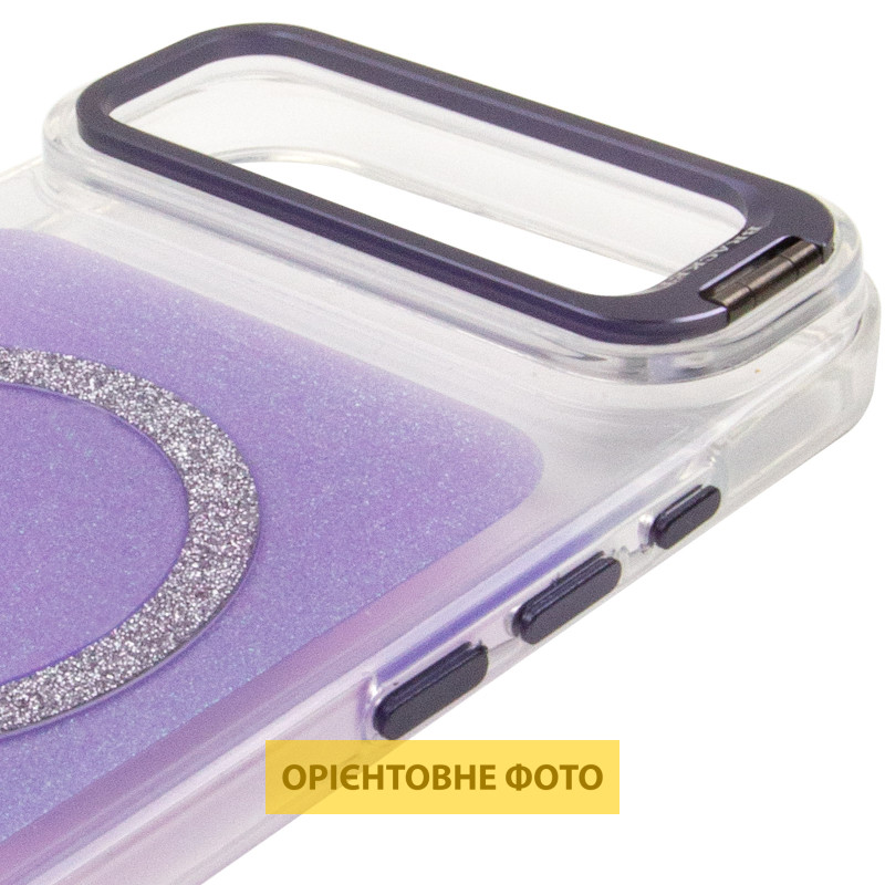 Чехол TPU+PC Jewel Sparkle with Magnetic Fit для Apple iPhone 17 Air (6.5") Херсон - зображення 4