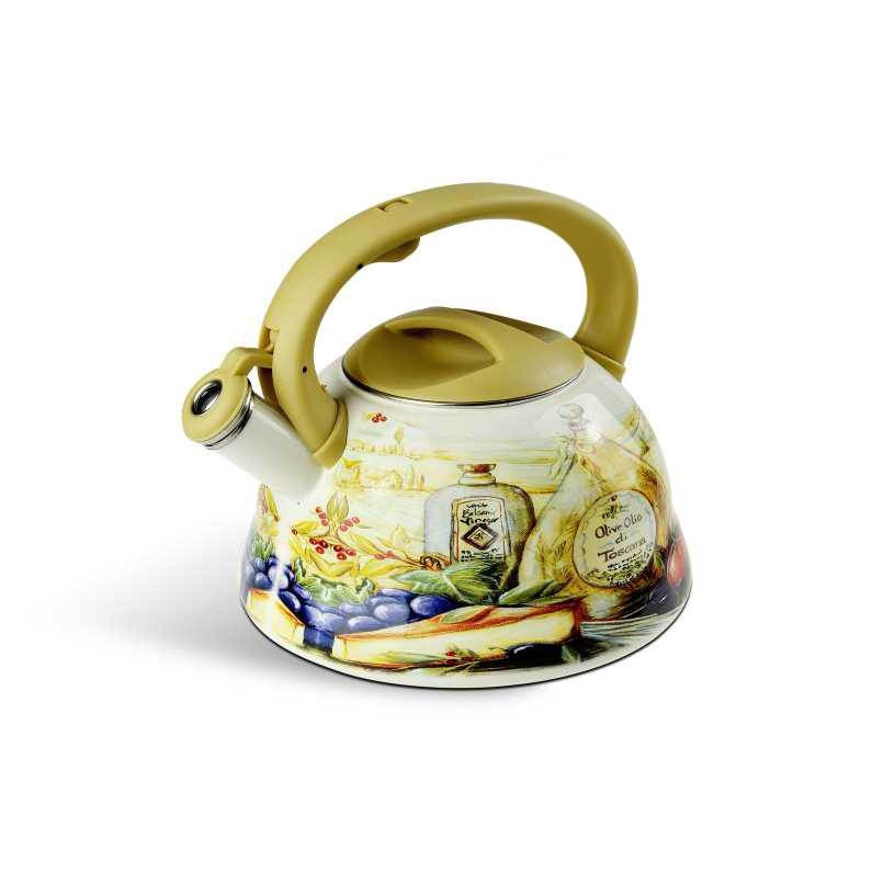 Чайник із свистком Edenberg Flowers 6 EB-1747-6 3 л Киев - изображение 1