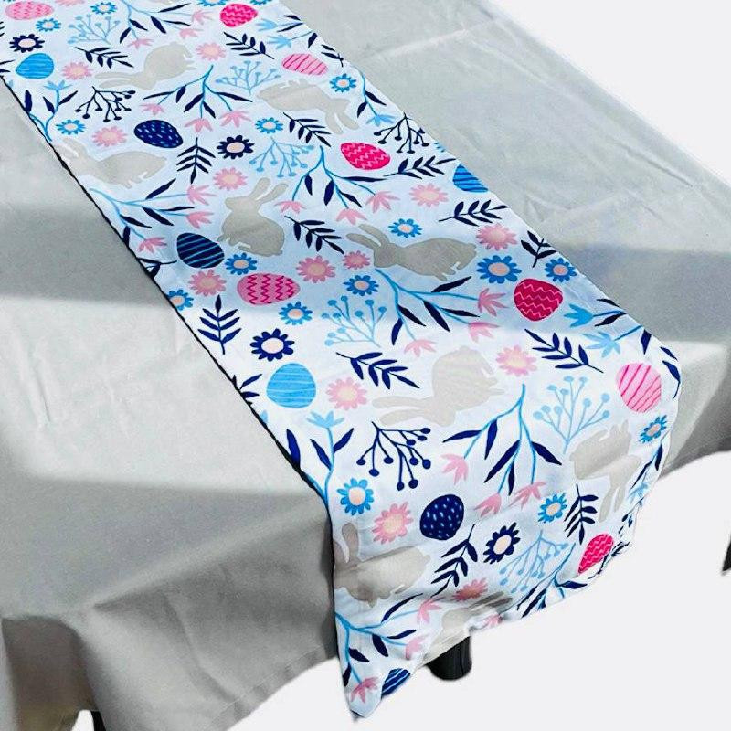 Дорожка раннер Пасхальный Кролик 40х170см синий Одесса - изображение 6