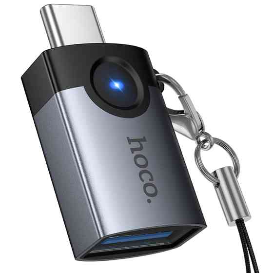 Переходник Hoco UA46C Type-C Male to USB Female USB3.0 Херсон