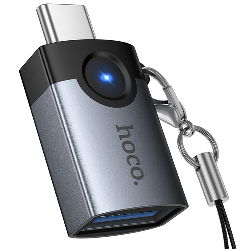 Переходник Hoco UA46C Type-C Male to USB Female USB3.0 Херсон - изображение 6