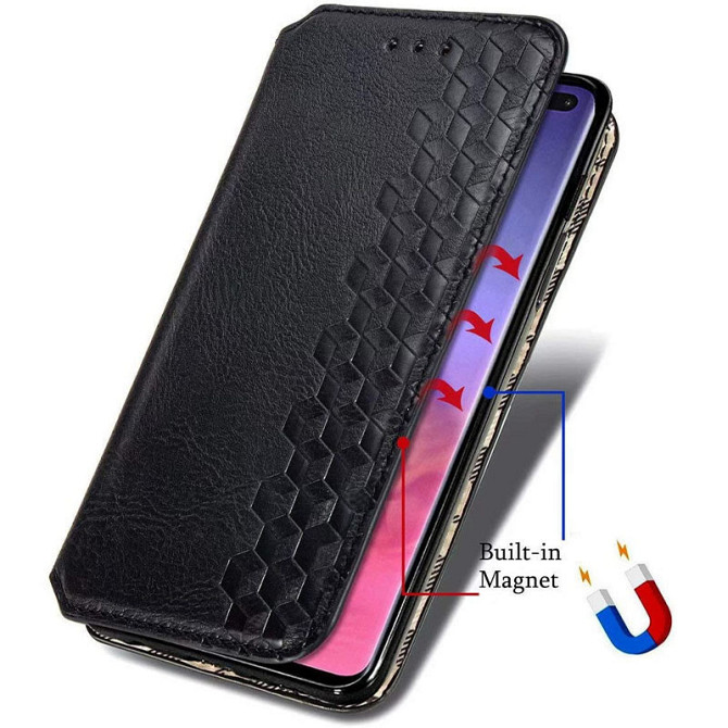 Кожаный чехол-книжка GETMAN Cubic (PU) для Samsung Galaxy A06 Херсон - зображення 10