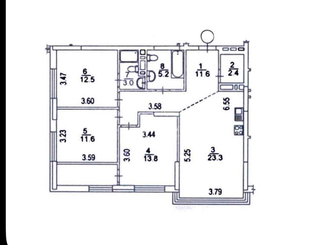 продажа 3-к квартира Киев, Подольский, 124000 $ Київ - зображення 2