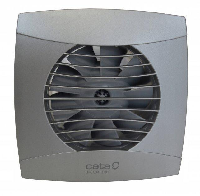 Вытяжной вентилятор CATA UC-10 TIMER SILVER (01201000) для кухни и ванной комнаты Київ - зображення 12
