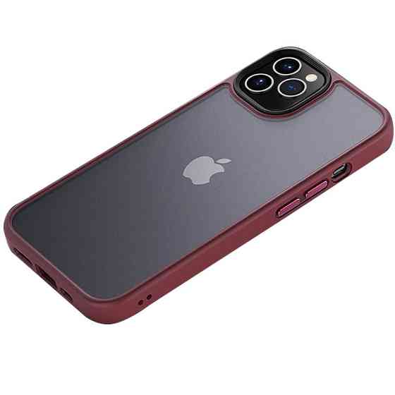 TPU+PC чехол Metal Buttons для Apple iPhone 12 Pro Max (6.7") Херсон