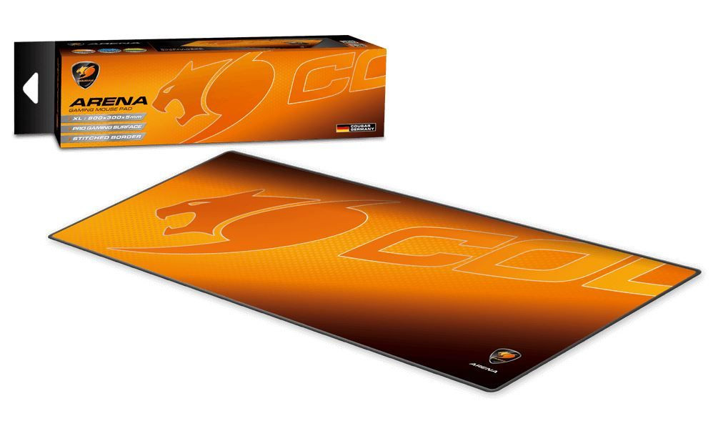 Игровая поверхность для мыши и клавиатуры Cougar Arena Orange 3PAREHBXRB5.0001, CGR-BXRBS5H-ARE 80х3 Київ - зображення 6