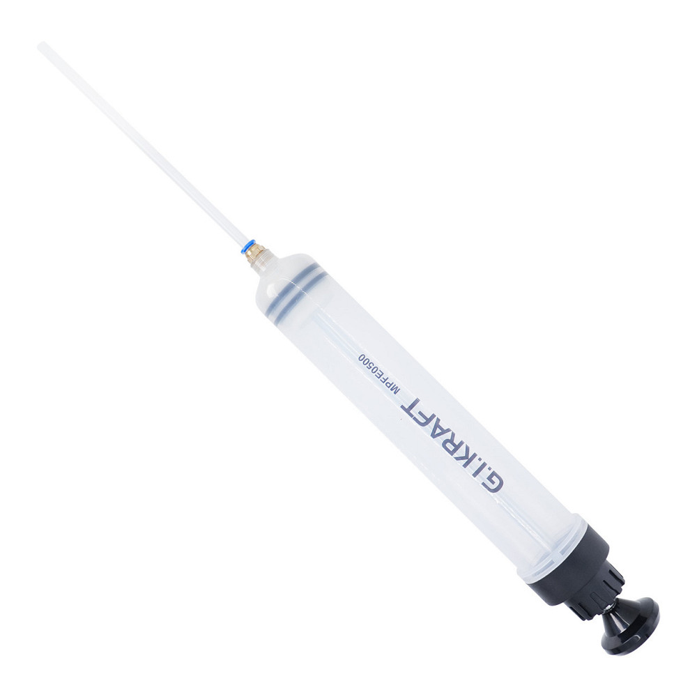 Шприц‑экстрактор для откачки и заправки технических жидкостей многофункциональный 500мл  G.I.KRAFT M Харьков - изображение 1