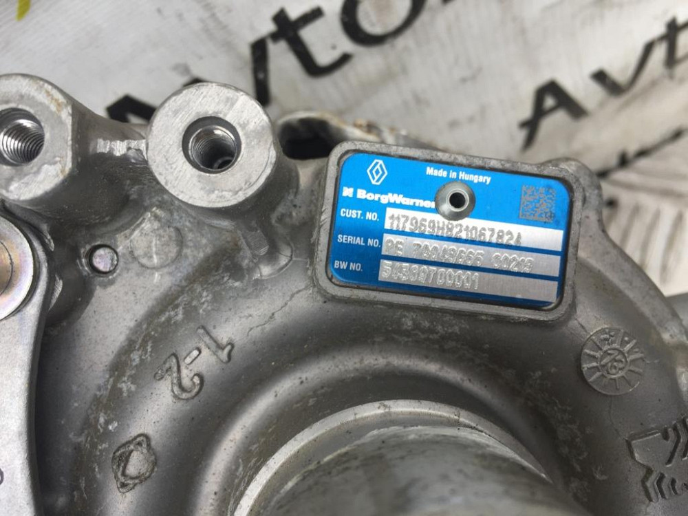 Турбина Renault Megane III 1.6 dci 2008-2015 (117969H821067824) Ковель - зображення 2