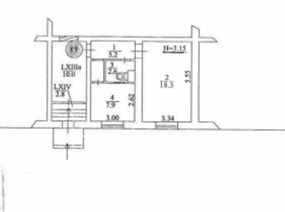 Оренда приміщення 44 кв. м, нежитлове, 1 поверх, пр. Гагаріна 2/35 (Дарницька пл.) Київ