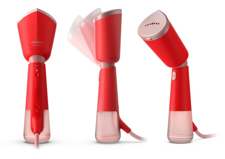Отпариватель ручной Philips 5000 Series STH5020/40 1400 Вт красный Київ - зображення 2