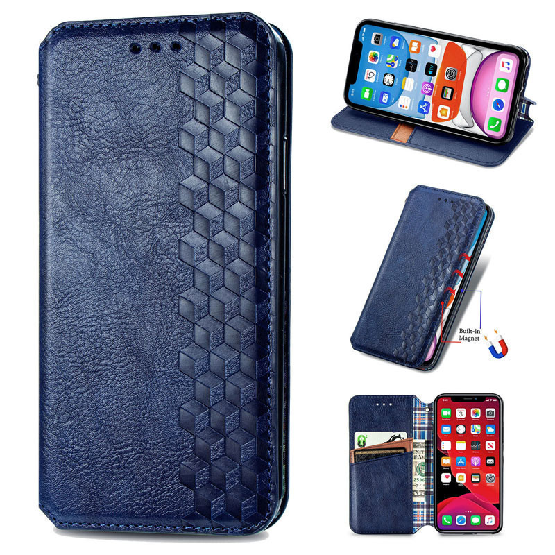 Кожаный чехол-книжка GETMAN Cubic (PU) для Xiaomi Redmi Note 12 4G Херсон - зображення 3