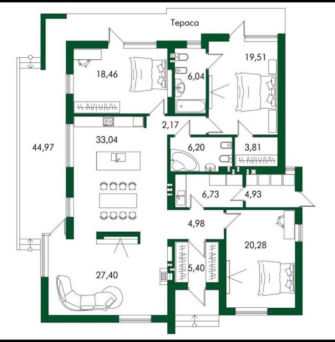 продажа 4-к дом Киево-Святошинский, Дмитровка, 400000 $  - изображение 3