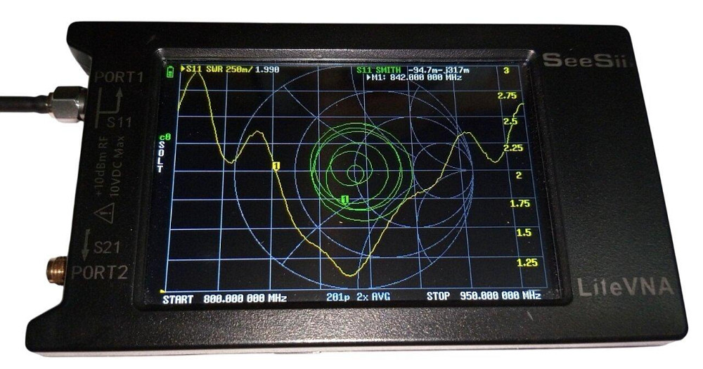 Антенна Yagi 360-480/840-910/1170-3650 МГц 11 дБ, до 25 Вт, кабель RG 58U 3 метра SMA-male Дніпро - зображення 5