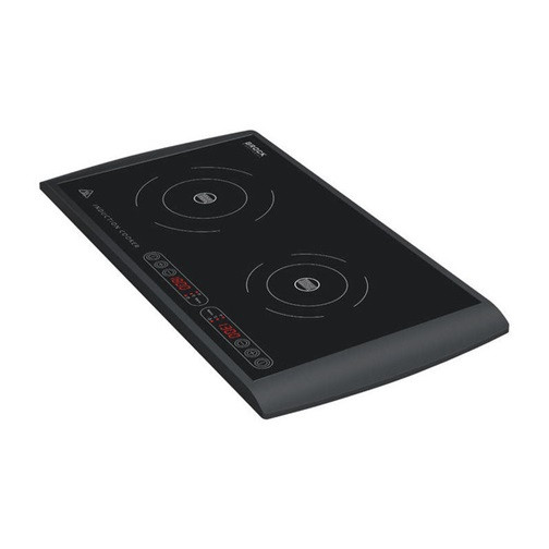 Электроплита BROCK HP 2002 GY 2900 Вт серебристая Київ - зображення 1