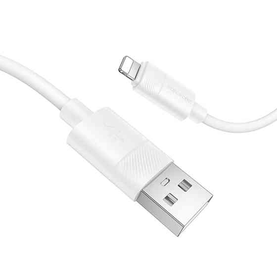 Дата кабель Borofone BX123 Leya USB to Lightning 12W (1m) Херсон