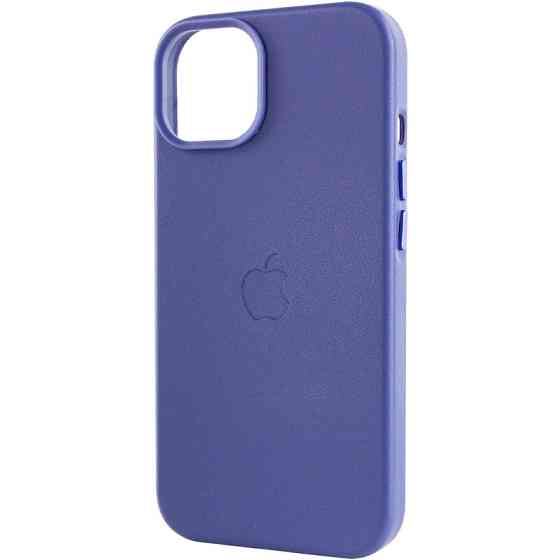 Кожаный чехол Leather Case (AA Plus) with Magnetic Fit для Apple iPhone 14 (6.1") Херсон
