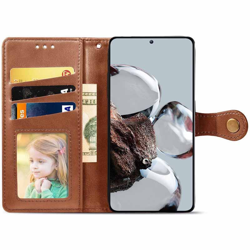 Кожаный чехол-книжка GETMAN Gallant (PU) для Xiaomi 12T / 12T Pro Херсон - зображення 4