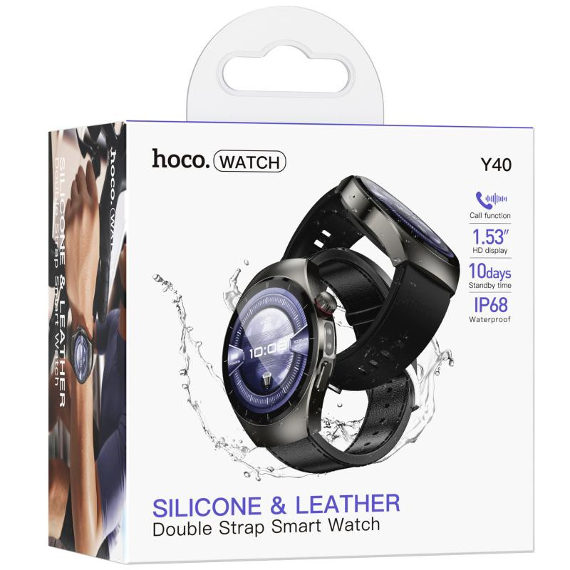 Смарт-часы Hoco Y40 Smart sports watch (call version) Херсон - зображення 3