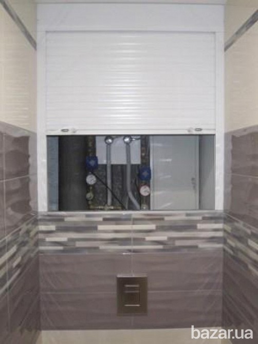 Сантехнические рольставни, роллеты в ванную комнату Київ - зображення 1