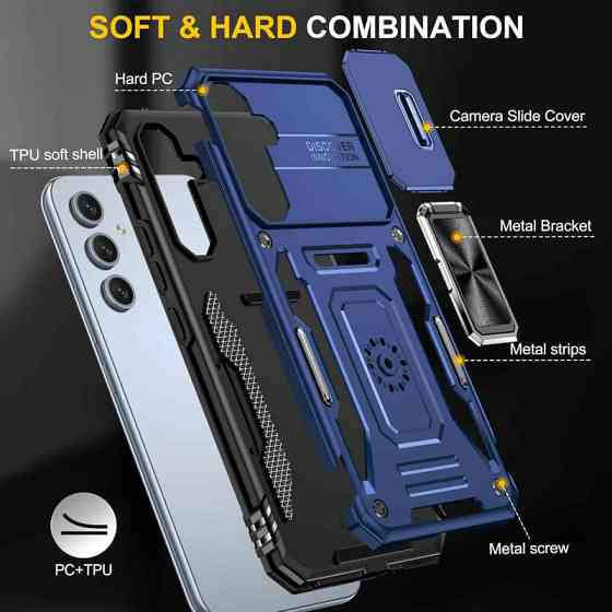 Ударопрочный чехол Camshield Army Ring для Samsung Galaxy A36 5G / A56 5G Херсон