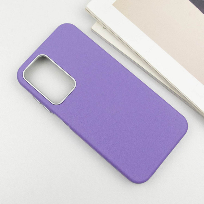 Кожаный чехол Leather Case Metal Buttons для Samsung Galaxy A15 4G/5G / M15 5G Херсон - зображення 3