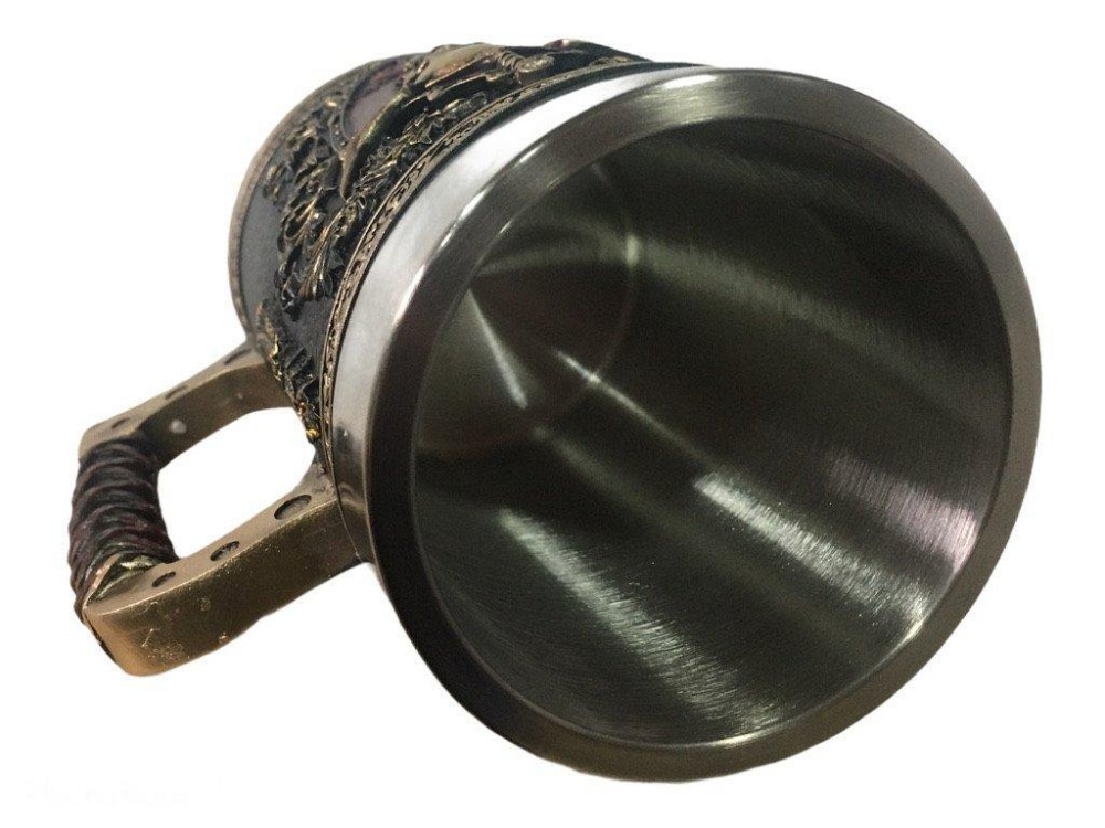 Кружка Чашка 3D Skull Mug Череп Пивная кружка с Гербом Крылатого Черепа Київ - зображення 10