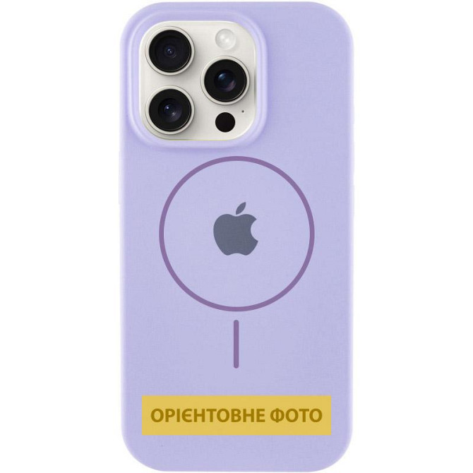 Чехол Silicone Case Full Protective (AA) V2 with MagSafe для Apple iPhone 16e (6.1") Херсон - изображение 1