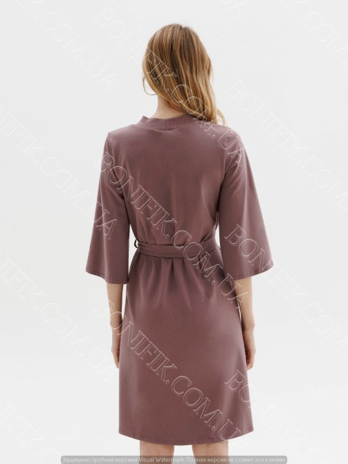 Женский халат на поясе "Midnight" (16332) (арт. 1185) Кривой Рог - изображение 2