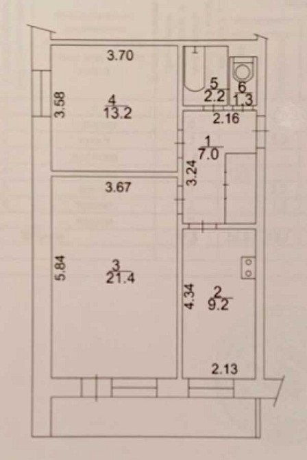 продажа 2-к квартира Киев, Печерский, 116000 $ Киев - изображение 3