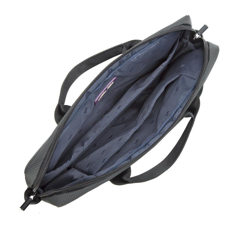 Cумка для ноутбука Rivacase 15.6" 8730(Grey) серая Київ - зображення 3